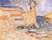 View of Collioure(The Bell Tower) (mk35)